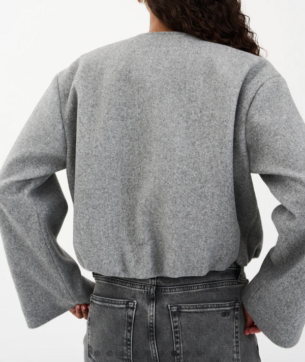 IVY-Tyla Oversize Jeans Wash Faded Grey Cannes