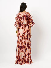 Dante 6 BOHO MAXI-JURK
€ 289,00
Dante6-Anzur boho print maxi-jurk met elastische taille