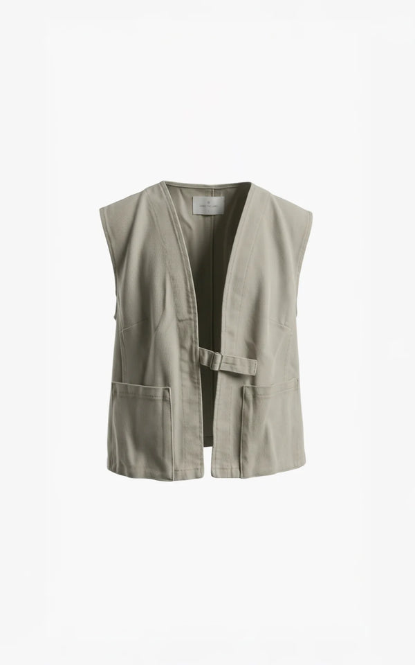 Aimée ROSELINES6 WAISTCOAT | BEIGE JEANS

€119,95