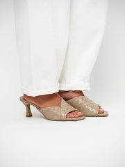 Dante6-Moyra Leren muiltjes met hak