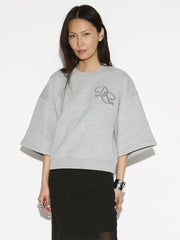 Dante6-Fallon kimono-stijl logo sweater
