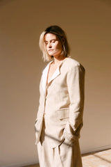 Aimée ALBAS6 JEANS JACKET | SAND