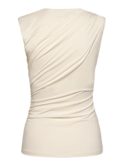 Rosemunde RWBillie SL Drape Top room wit