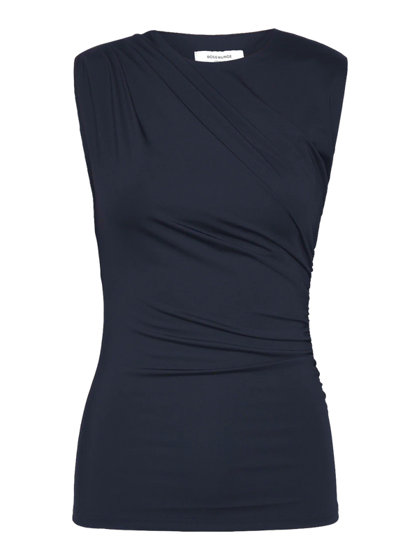 RWBillie SL Drape Top blauw