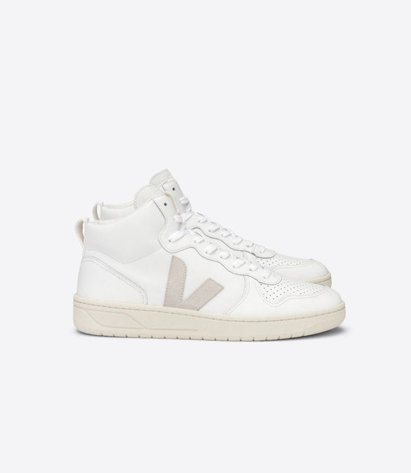 Veja V-15 LEATHER WHITE
