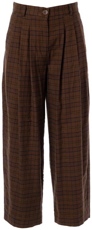 JC Sophie brown check Paula trouser